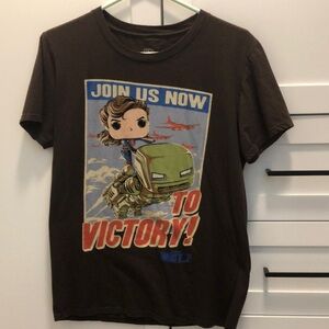 Brown Graphic Kids T-Shirt